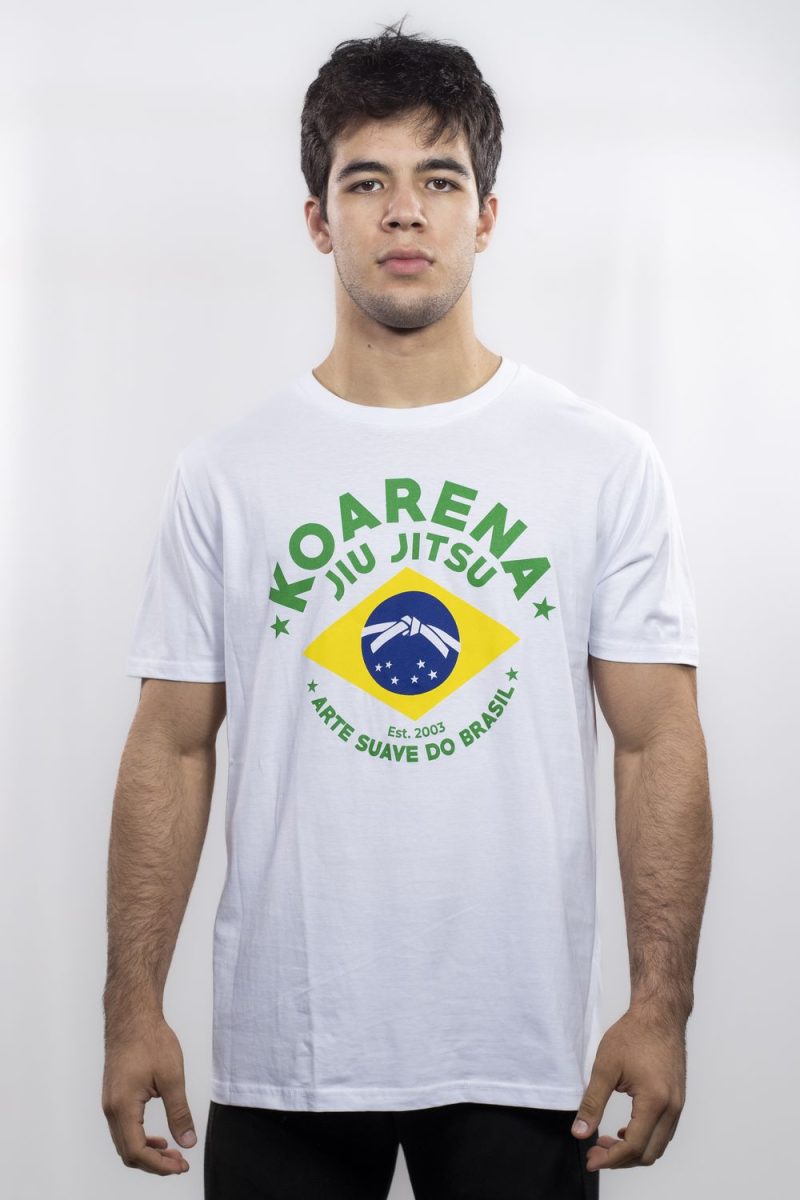 KOARENA Arte Suave T-Shirt Blanco - Imagen 2