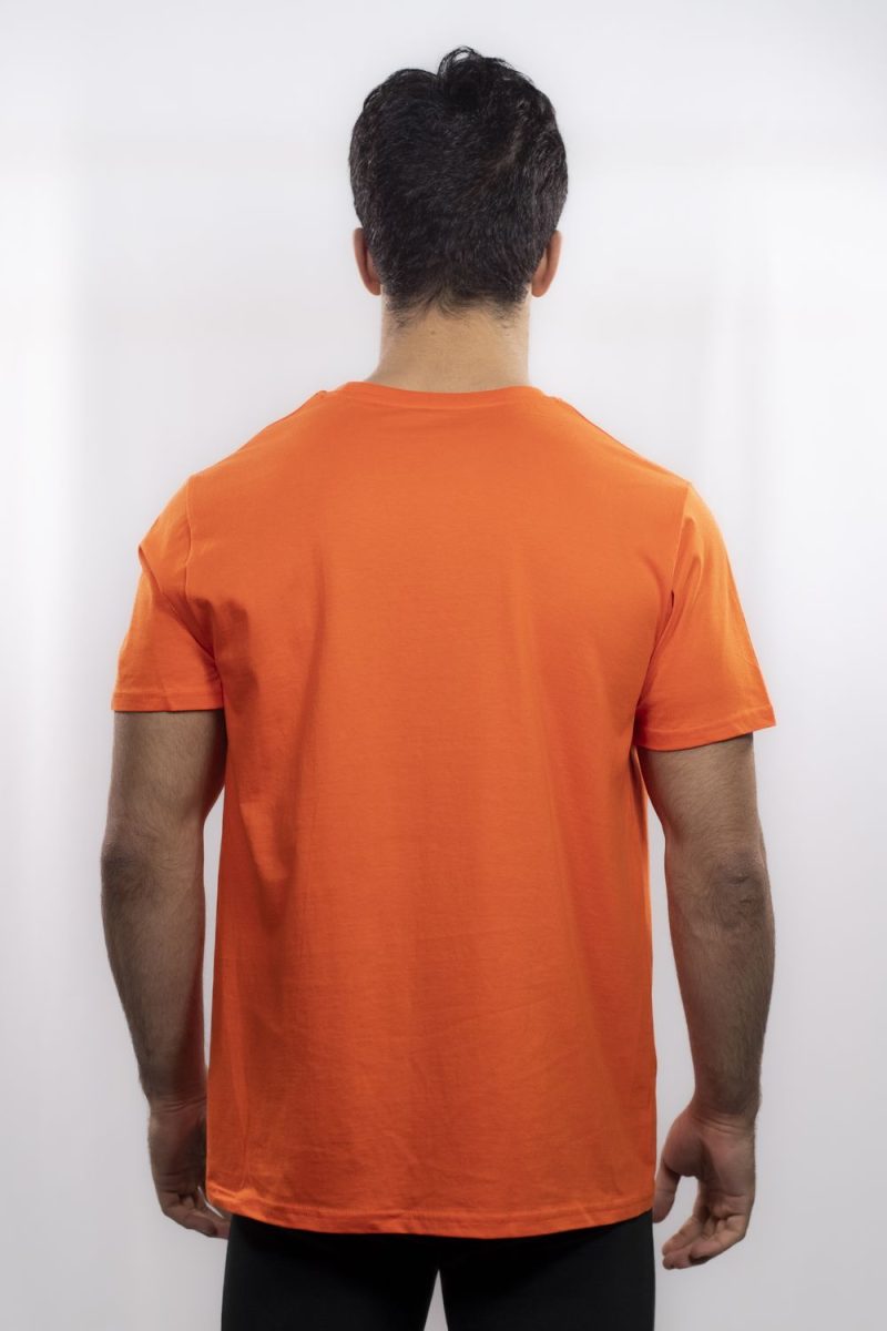 KOARENA Arte Suave T-Shirt Naranja - Imagen 4