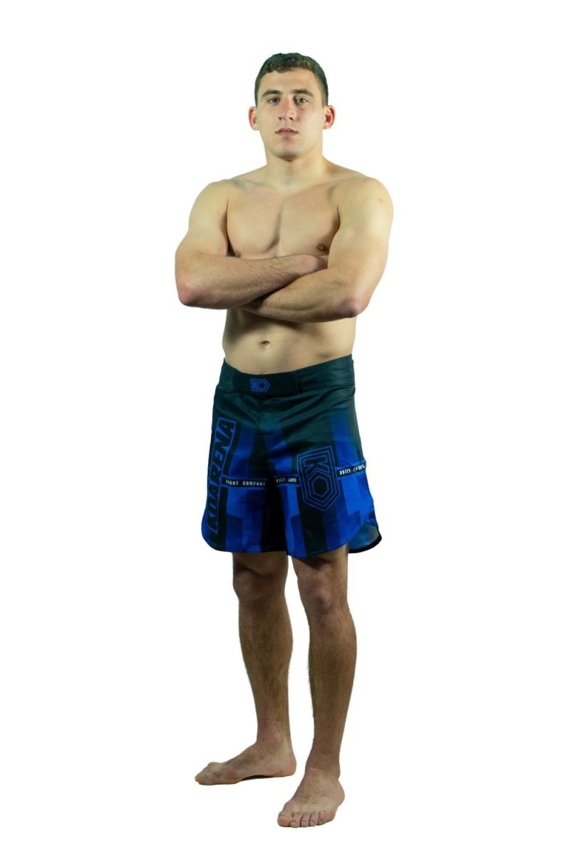 KOARENA Beron Fight Shorts Negro Azul