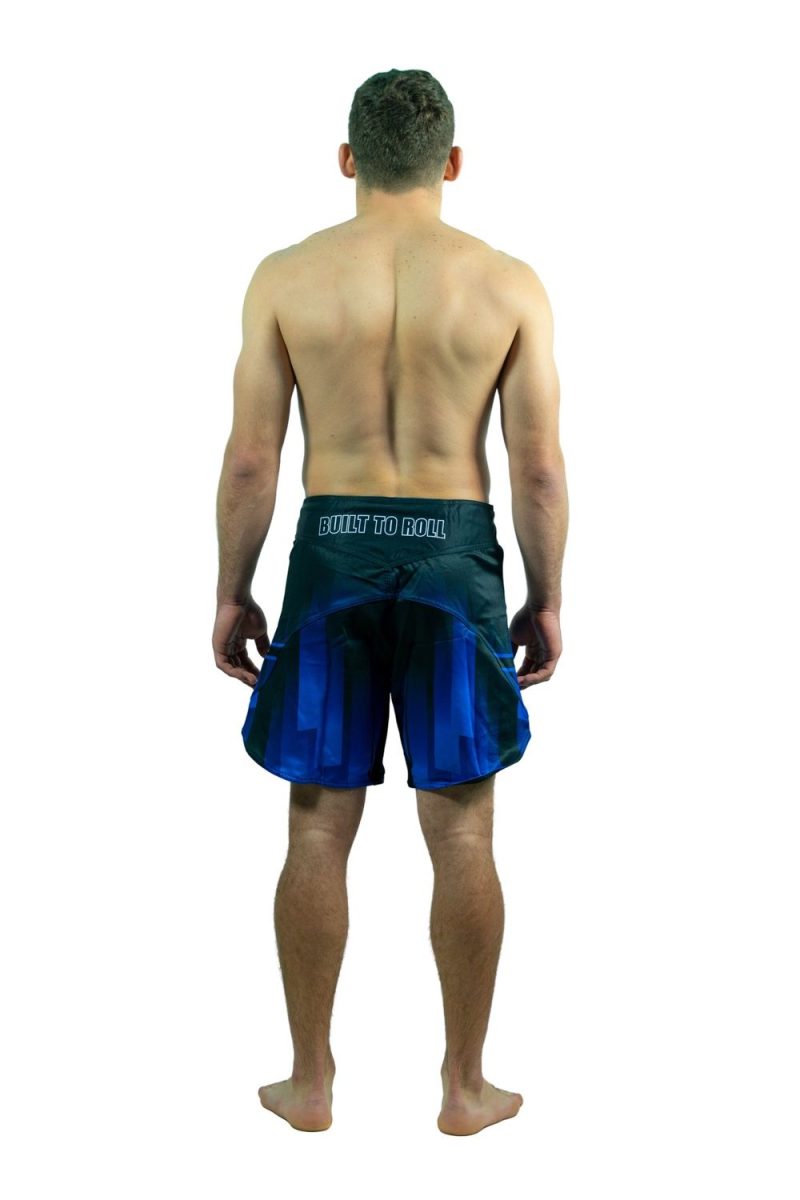 KOARENA Beron Fight Shorts Negro Azul - Imagen 5