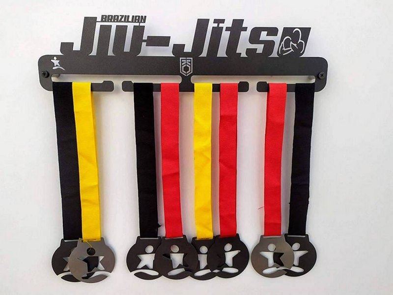 KOARENA Medallero para BJJ Brazilian Jiu Jitsu  - Soporte para medallas IBJJF