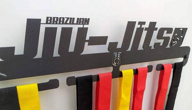 KOARENA Medallero para BJJ Brazilian Jiu Jitsu  - Soporte para medallas IBJJF - Imagen 4