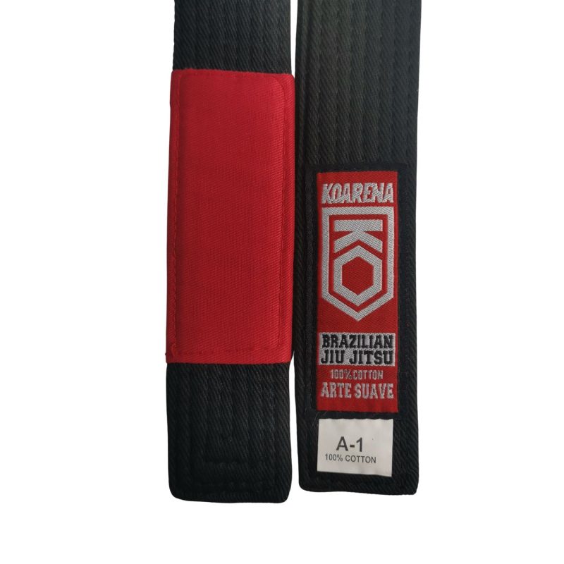 KOARENA Brio BJJ Belt Negro - Imagen 2