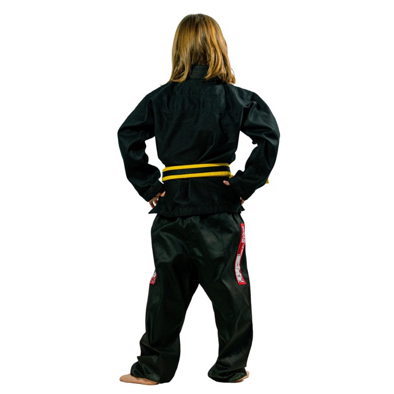 KOARENA Chita V2 Kids BJJ Gi Negro - Imagen 8