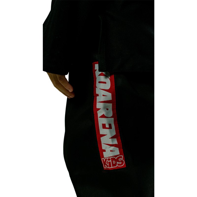 KOARENA Chita V2 Kids BJJ Gi Negro - Imagen 5