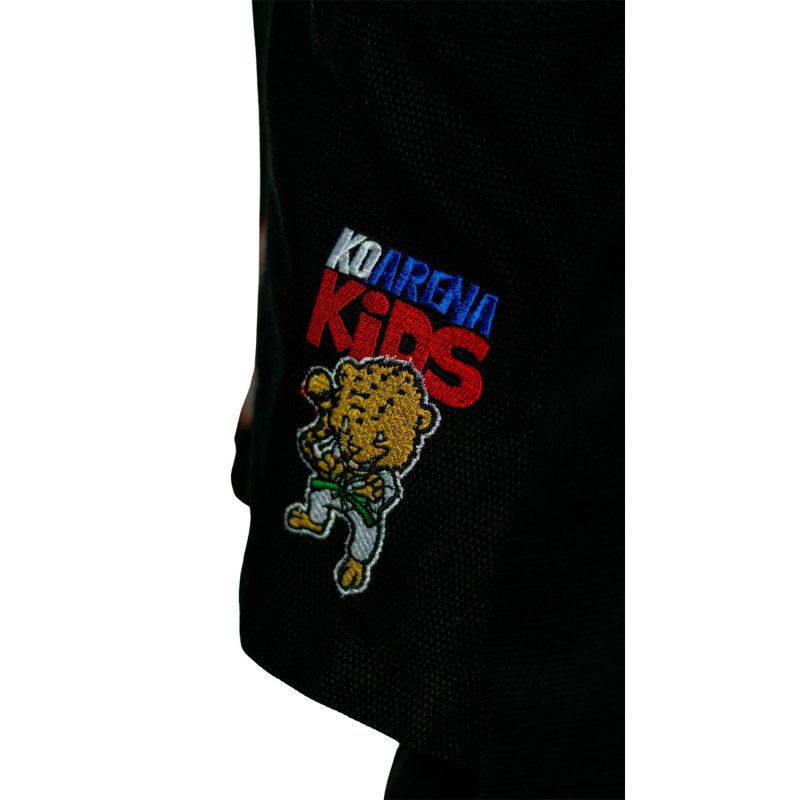 KOARENA Chita V2 Kids BJJ Gi Negro - Imagen 3