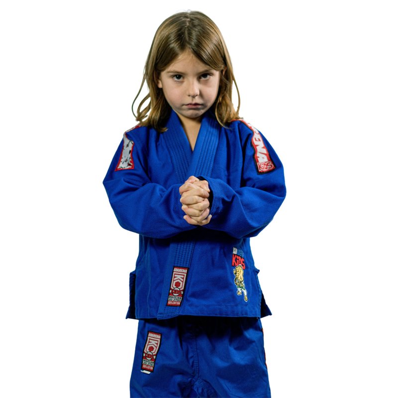 KOARENA Chita V2 Kids BJJ Gi Azul - Imagen 3