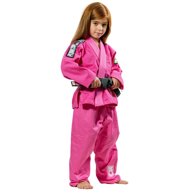 KOARENA Chita V2 Kids BJJ Gi Rosa - Imagen 6