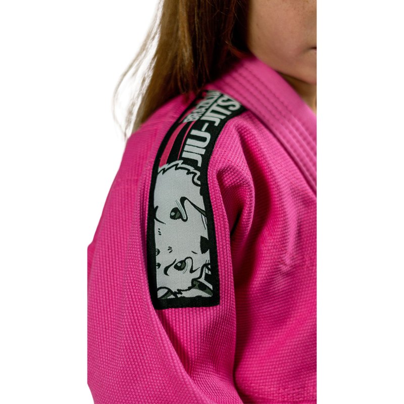 KOARENA Chita V2 Kids BJJ Gi Rosa - Imagen 3
