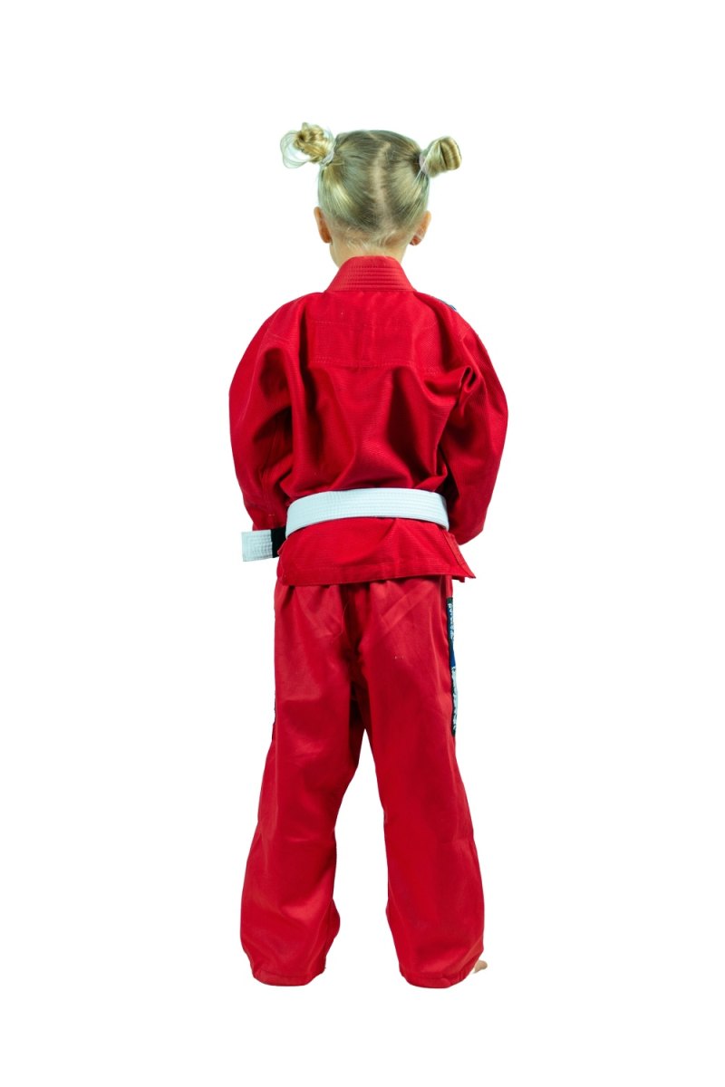 KOARENA Chita V2 Kids BJJ Gi Rojo - Imagen 6
