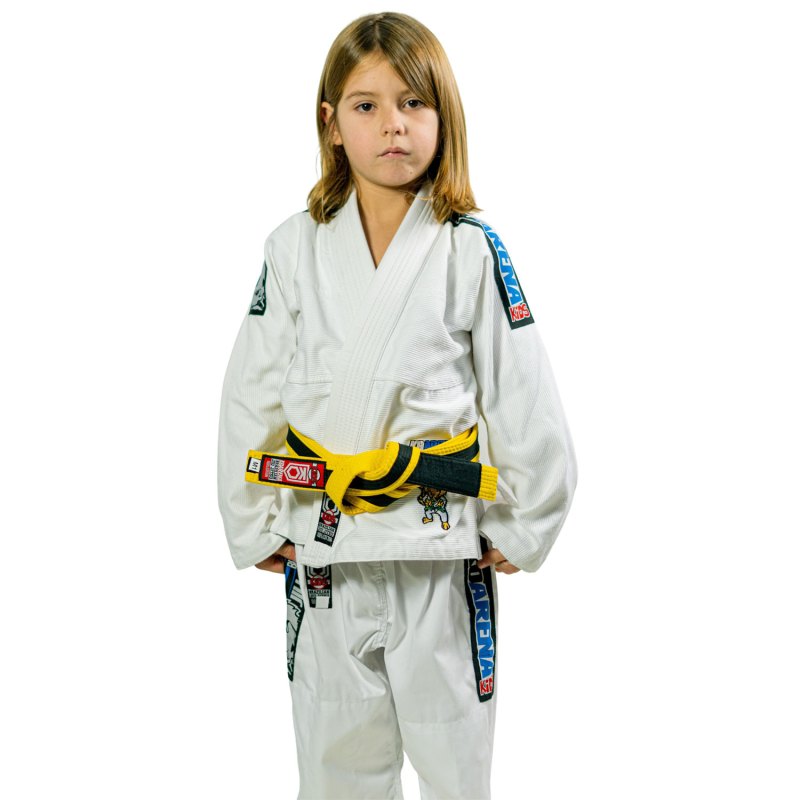 KOARENA Chita V2 Kids BJJ Gi Blanco - Imagen 8