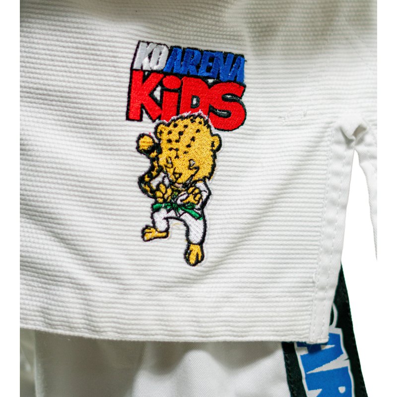 KOARENA Chita V2 Kids BJJ Gi Blanco - Imagen 7