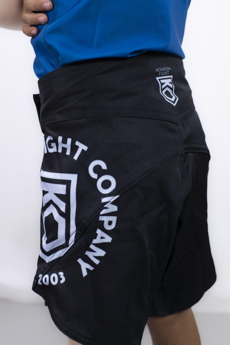 KOARENA Corp Fight Shorts Kids Negro - Imagen 3