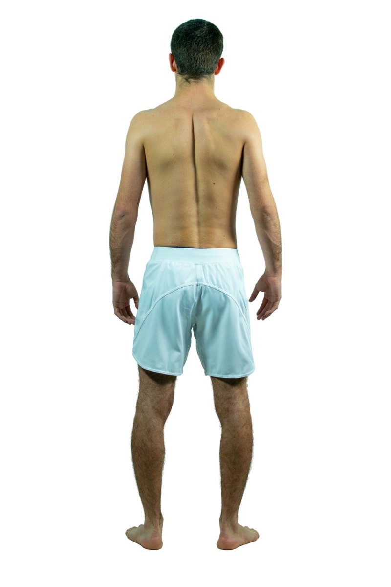 KOARENA Crossbreed Fight Shorts Blanco - Imagen 2