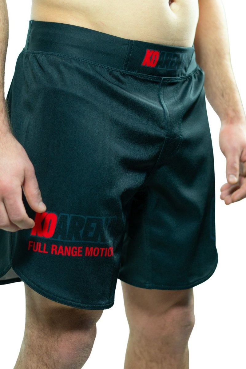 KOARENA Crossbreed Fight Shorts Negro - Imagen 6