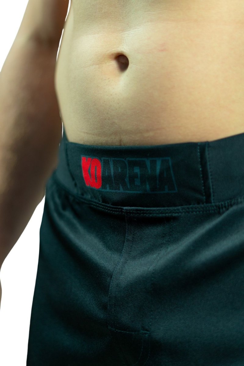 KOARENA Crossbreed Fight Shorts Negro - Imagen 7
