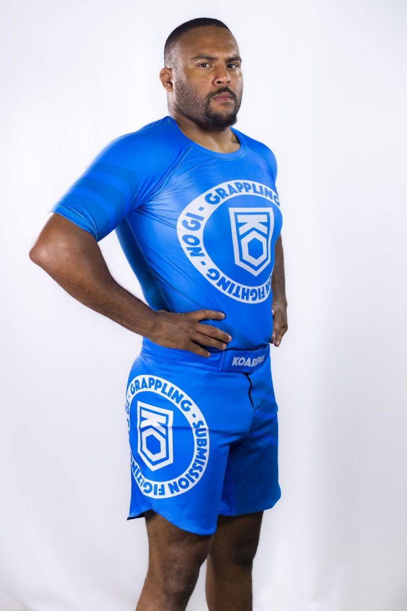 KOARENA Grappling Fight Shorts Azul - Imagen 2
