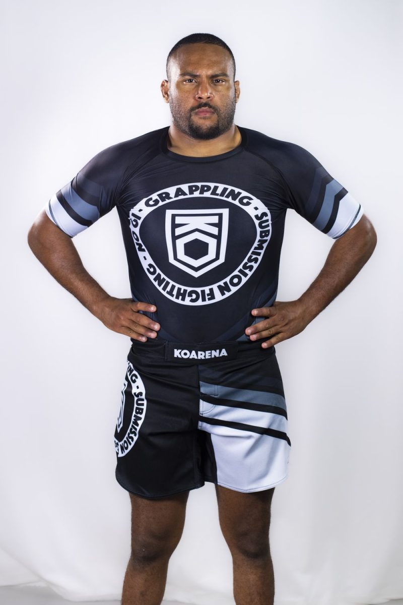KOARENA Grappling Rashguard SS Negro - Imagen 2