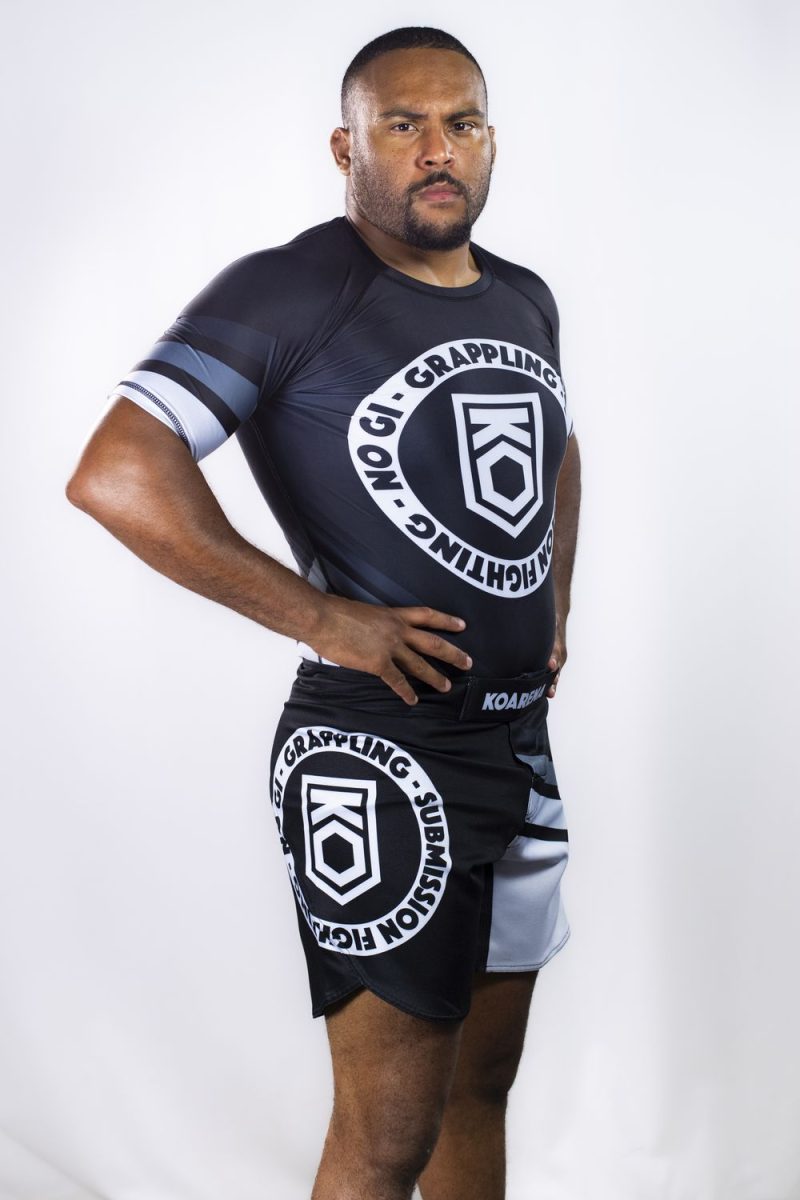 KOARENA Grappling Rashguard SS Negro - Imagen 3