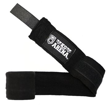 Alternative view of KOARENA Color Series Handwraps Negro