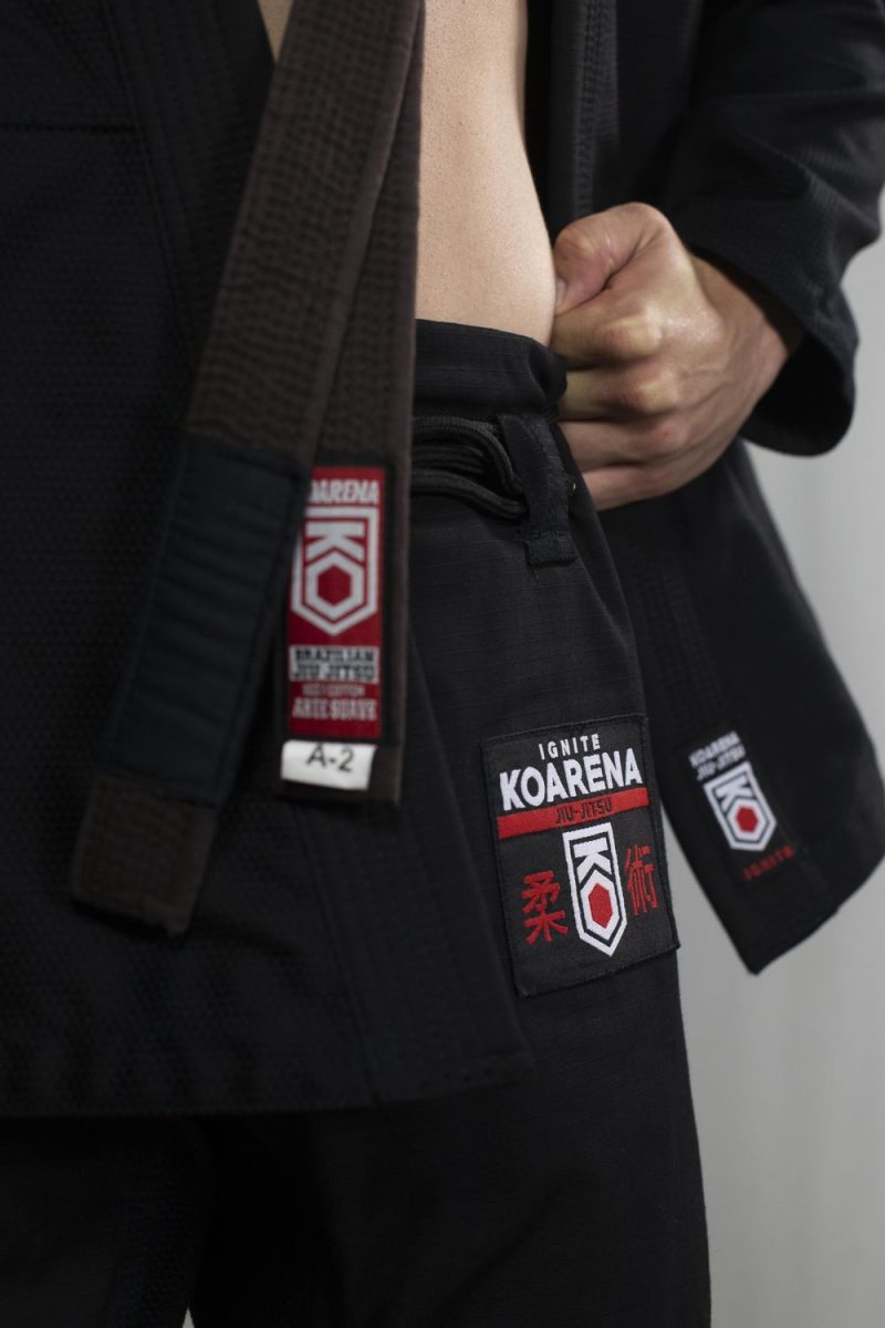 KOARENA Ignite BJJ Gi Negro - Imagen 6