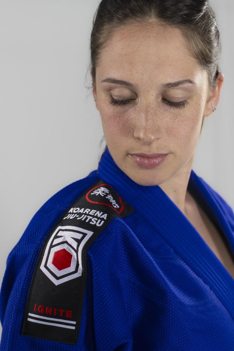 KOARENA Ignite BJJ Gi Mujer Azul - Imagen 5