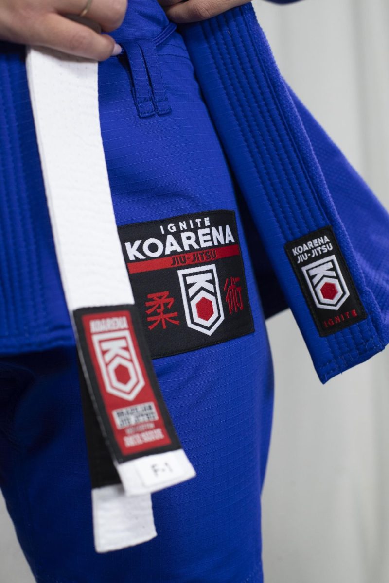 KOARENA Ignite BJJ Gi Mujer Azul - Imagen 6