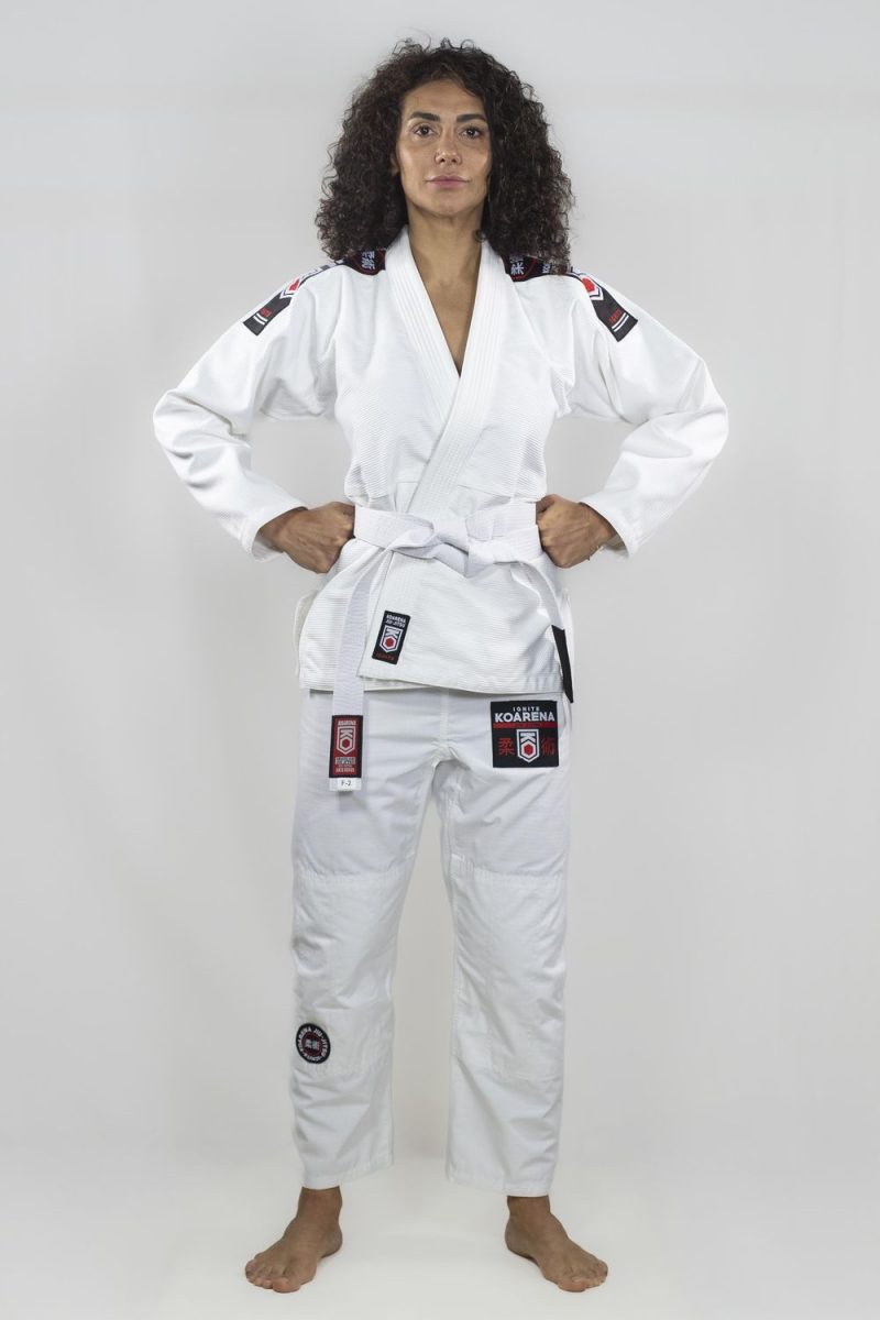 KOARENA Ignite BJJ Gi Mujer Blanco - Imagen 2