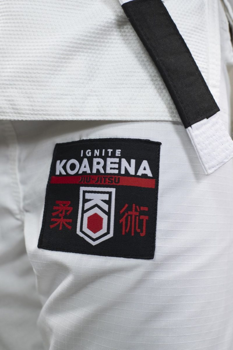 KOARENA Ignite BJJ Gi Mujer Blanco - Imagen 6