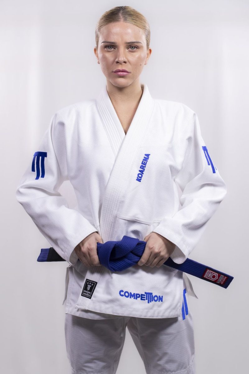 KOARENA Competition BJJ Gi Mujer Blanco - Imagen 2