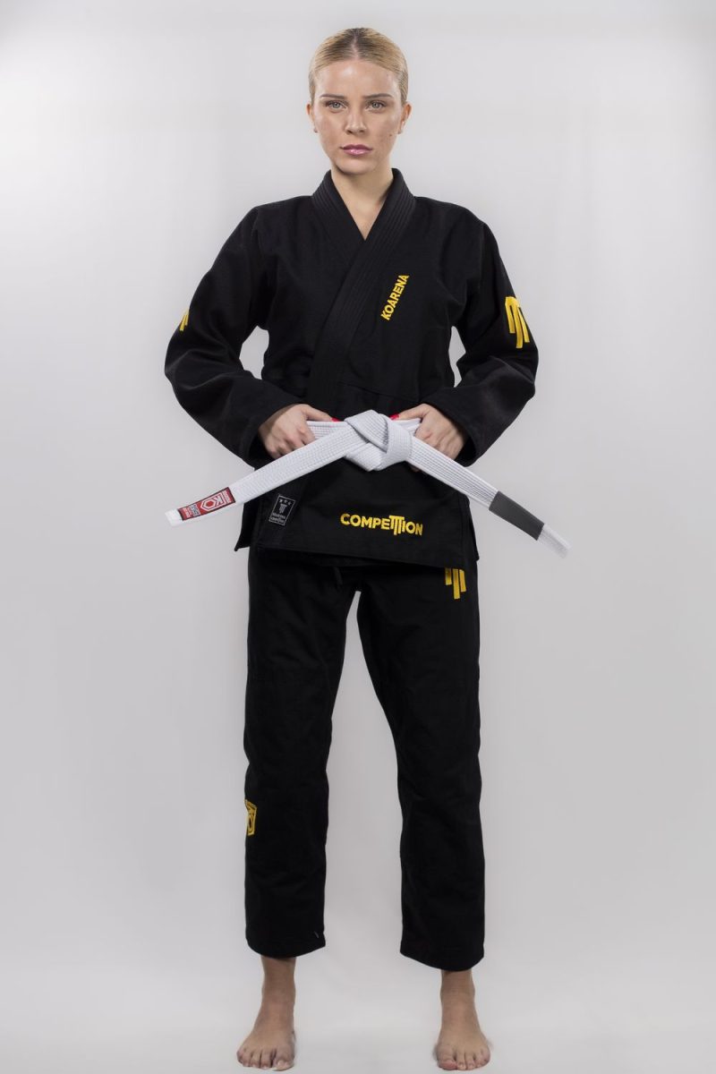 KOARENA Competition BJJ Gi Mujer Negro - Imagen 2