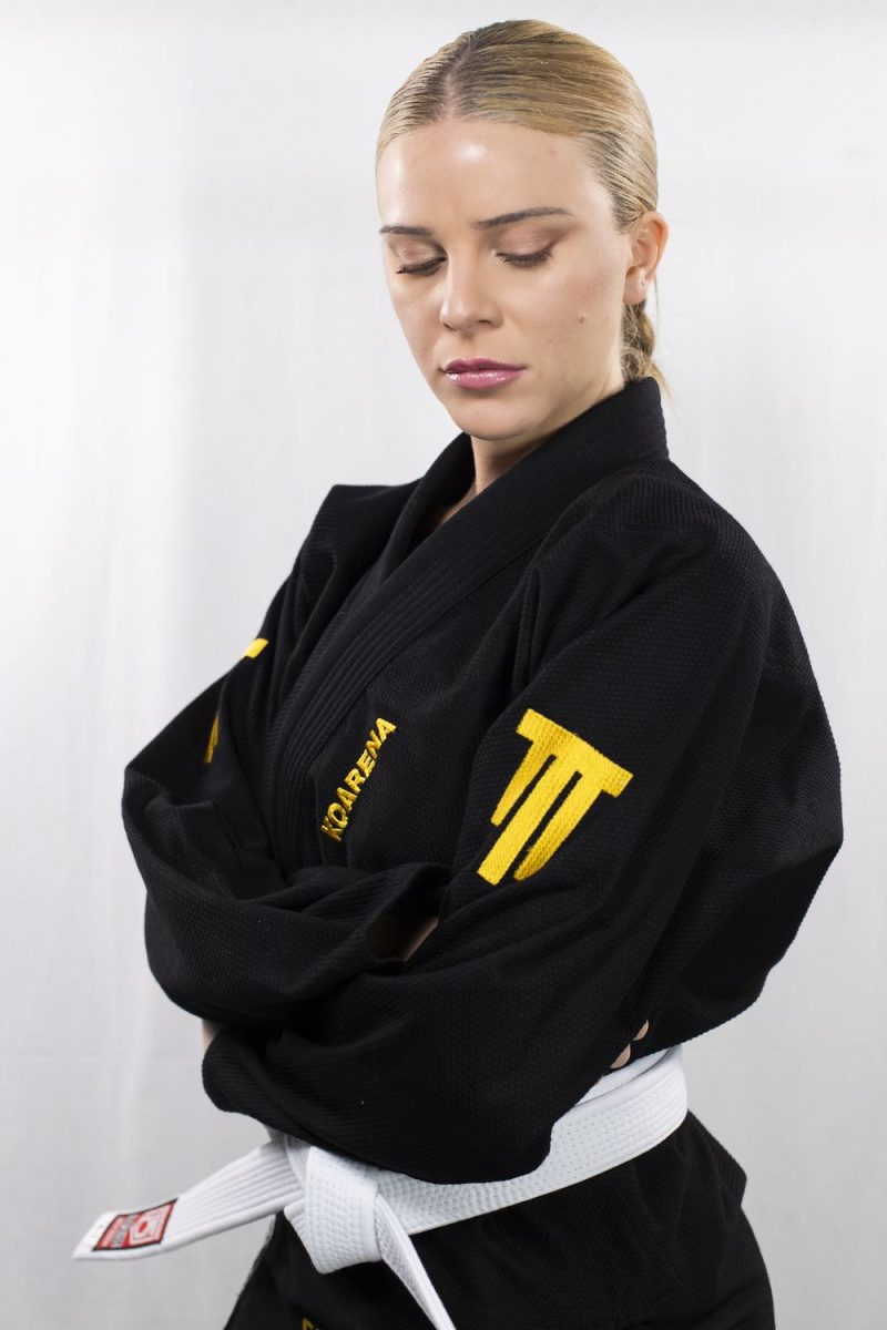 KOARENA Competition BJJ Gi Mujer Negro - Imagen 5