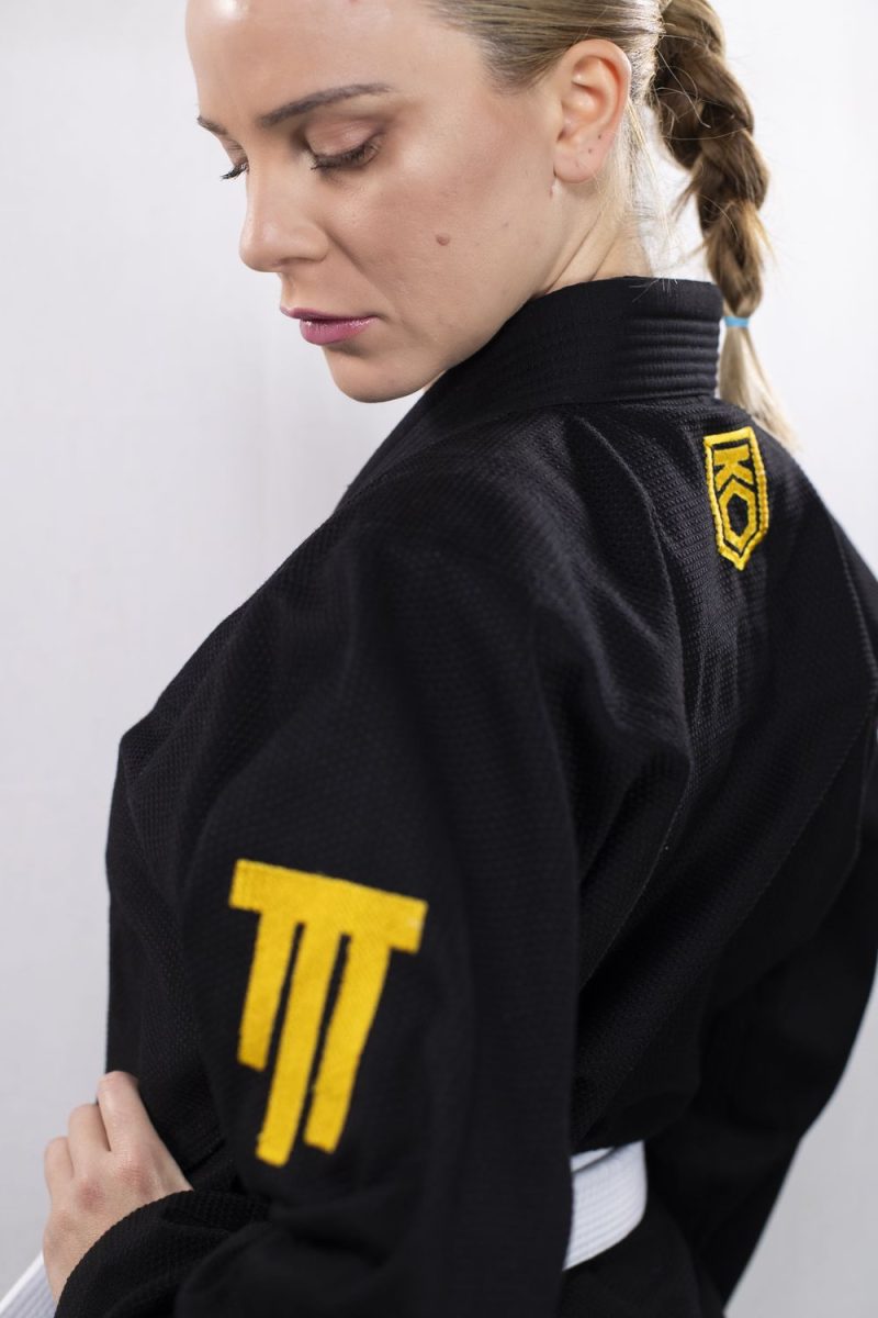 KOARENA Competition BJJ Gi Mujer Negro - Imagen 6