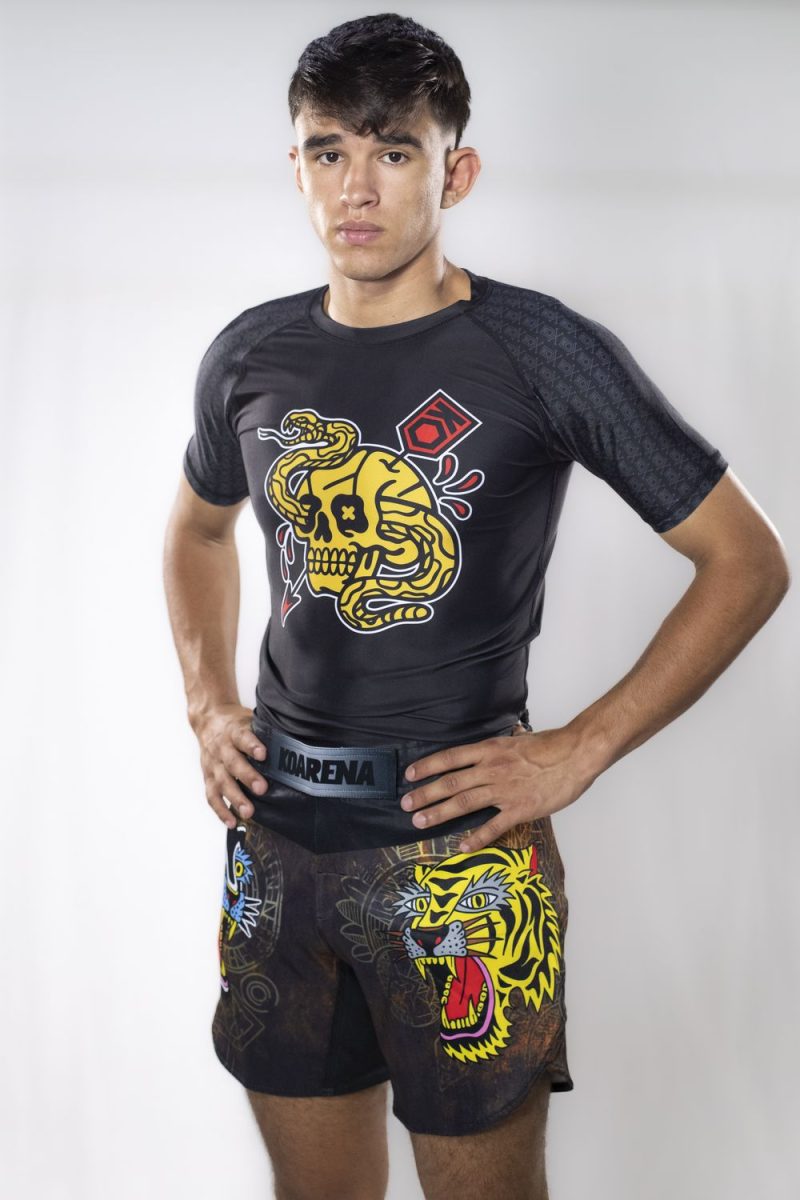 KOARENA Love Fight Rashguard SS Negro - Imagen 4