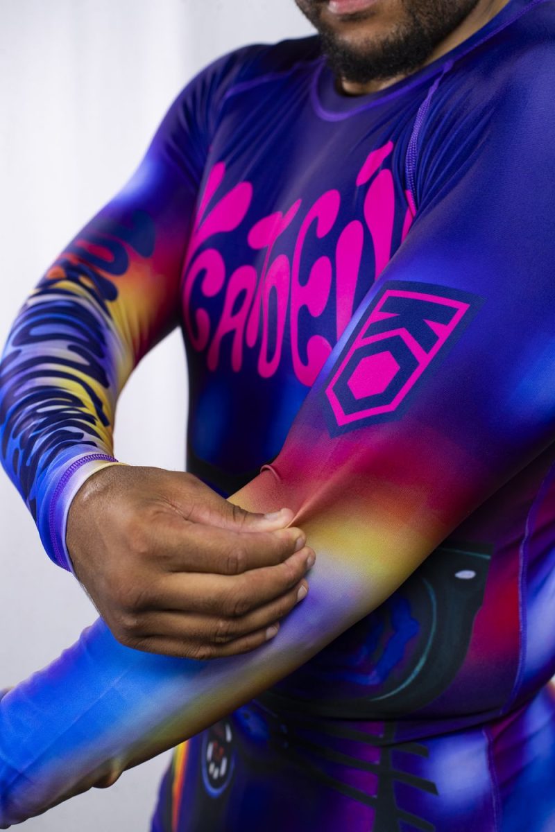 KOARENA Psycatdelic Rashguard LS Morado - Imagen 2