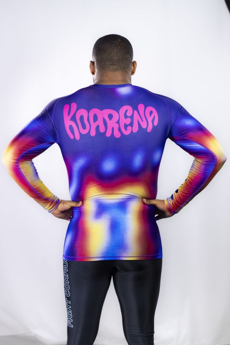 KOARENA Psycatdelic Rashguard LS Morado - Imagen 3