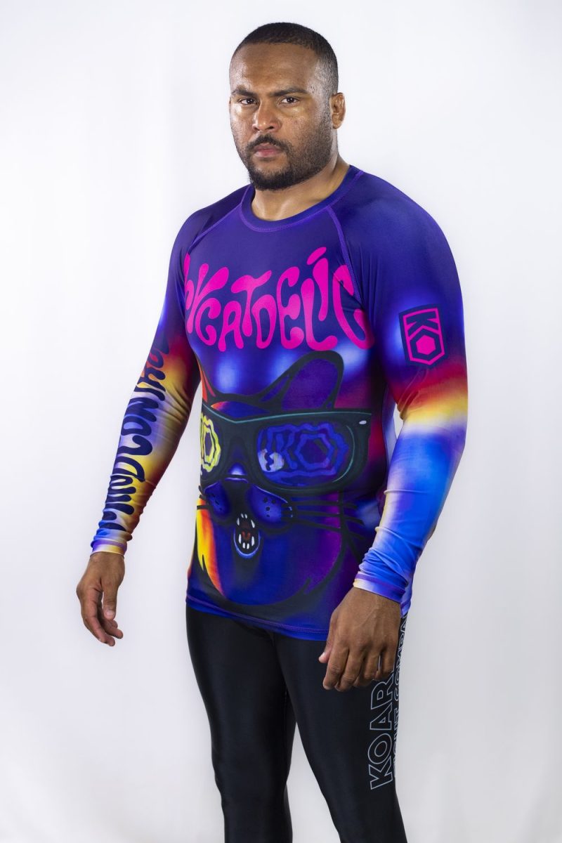 KOARENA Psycatdelic Rashguard LS Morado - Imagen 4
