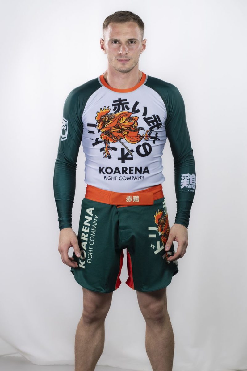 KOARENA Samurai Chicken Fight Short Verde