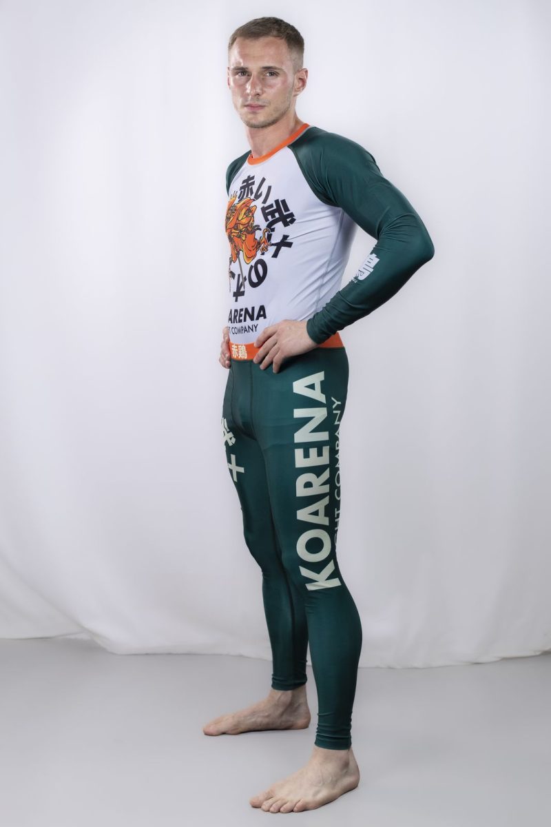 KOARENA Samurai Chicken Spats Verde - Imagen 4