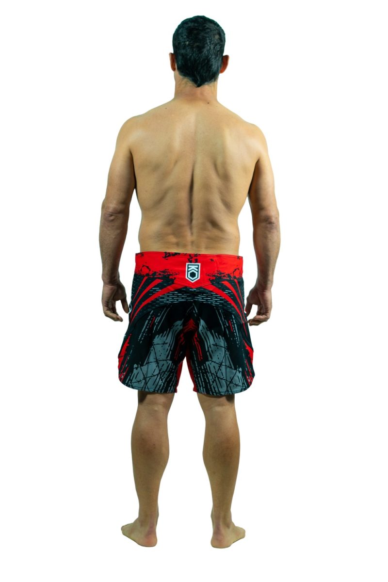 KOARENA Utopia Fight Shorts Utopia Rojo - Imagen 4