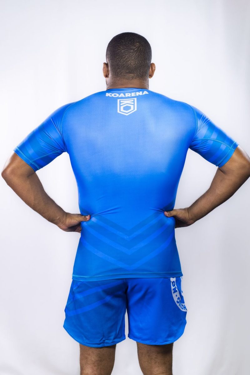 KOARENA Grappling Rashguard SS Azul - Imagen 3
