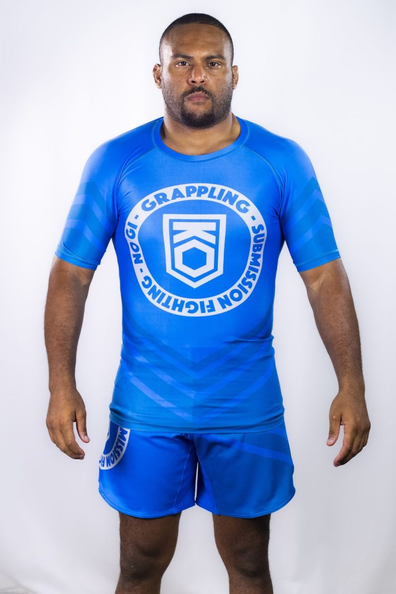 KOARENA Grappling Rashguard SS Azul - Imagen 2